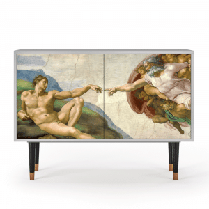 Sideboard - STORYZ - BS4 The Creation of Adam - Grey