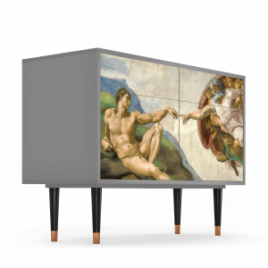 Sideboard - STORYZ - BS4 The Creation of Adam - Grey