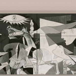 Sideboard - STORYZ - BS4 Guernica by Picasso - Latte