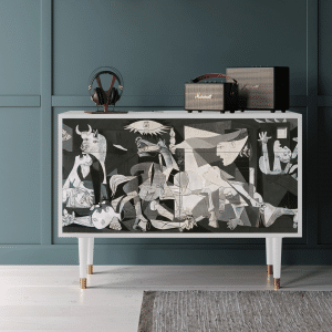 Sideboard - STORYZ - BS4 Guernica by Picasso - White