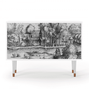 Sideboard - STORYZ - BS4 A Pond - White