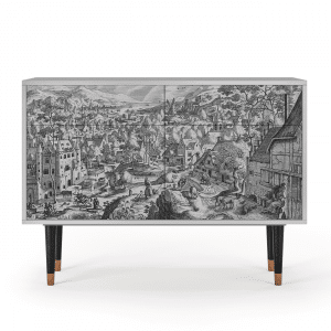 Sideboard - STORYZ - BS4 Bird Dropping - Grey