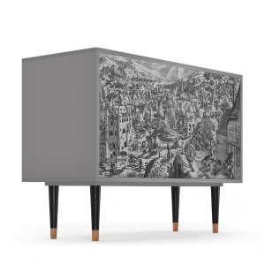 Sideboard - STORYZ - BS4 Bird Dropping - Grey