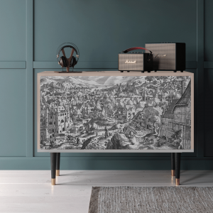 Sideboard - STORYZ - BS4 Bird Dropping - Latte