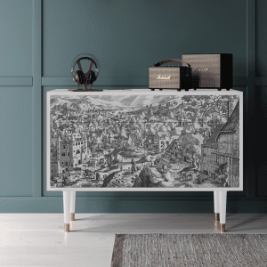 Sideboard - STORYZ - BS4 Bird Dropping - White