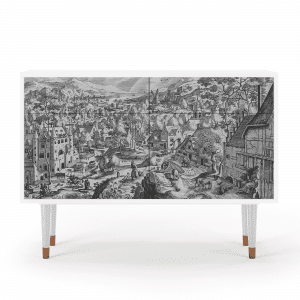 Sideboard - STORYZ - BS4 Bird Dropping - White