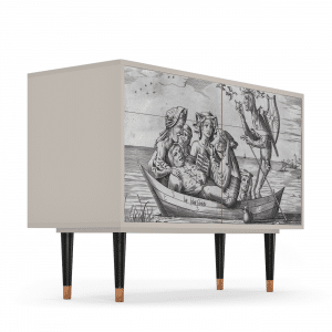 Sideboard - STORYZ - BS4 Blau Schuyte - Sand