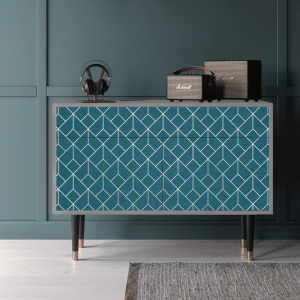 Sideboard - STORYZ - BS4 Turquoise Geometry - Grey
