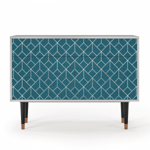 Sideboard - STORYZ - BS4 Turquoise Geometry - Grey
