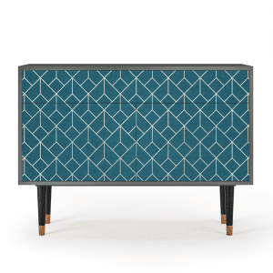 Sideboard - STORYZ - BS4 Turquoise Geometry - Antracite
