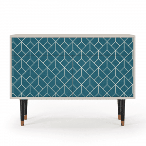 Sideboard - STORYZ - BS4 Turquoise Geometry - Sand