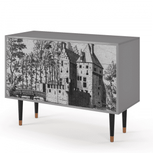 Sideboard - STORYZ - BS4 Castle with Bridge - Grey