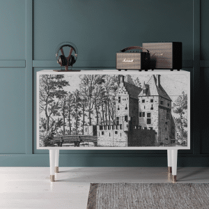Sideboard - STORYZ - BS4 Castle with Bridge - White
