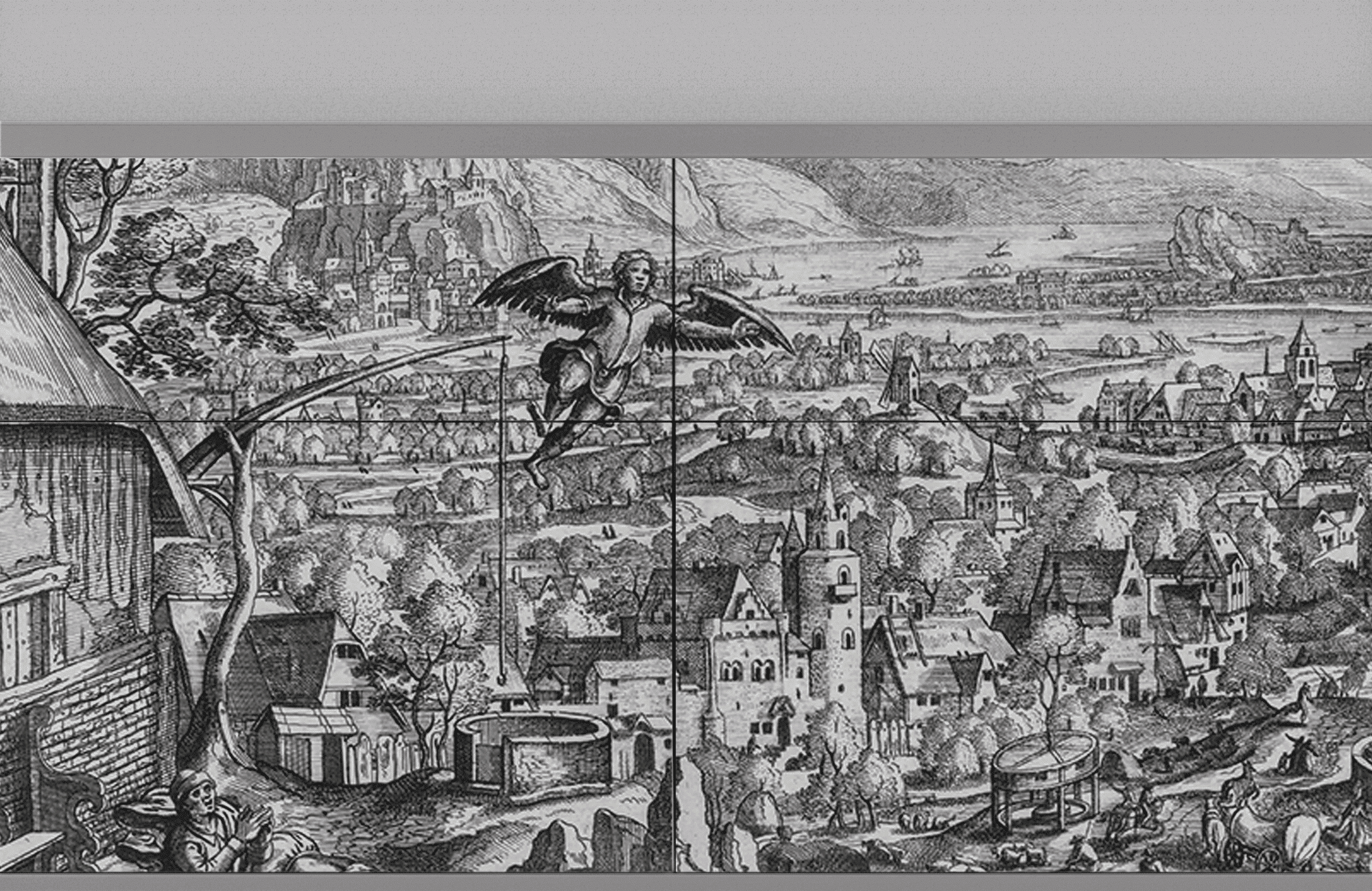 Sideboard – STORYZ – BS4 Farms in a Village – Grey Sideboard - STORYZ - BS4 Farms in a Village - Grey