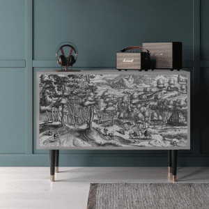 Sideboard - STORYZ - BS4 Rusticorum - Grey