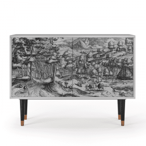 Sideboard - STORYZ - BS4 Rusticorum - Grey