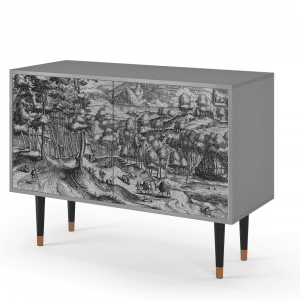 Sideboard - STORYZ - BS4 Rusticorum - Grey