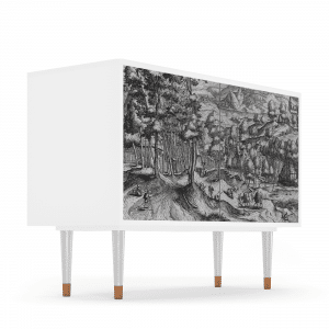 Sideboard - STORYZ - BS4 Rusticorum - White