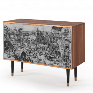 Sideboard - STORYZ - BS4 The Festival of Saint - Walnut
