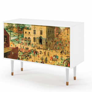 Sideboard - STORYZ - BS4 Children Games - White