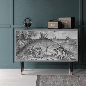 Sideboard - STORYZ - BS4 Big Fish Eat Little - Grey
