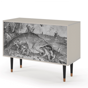Sideboard - STORYZ - BS4 Big Fish Eat Little - Sand