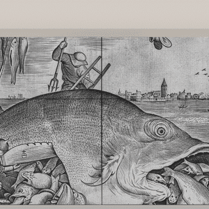 Sideboard - STORYZ - BS4 Big Fish Eat Little - Sand