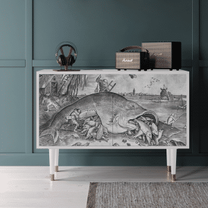 Sideboard - STORYZ - BS4 Big Fish Eat Little - White