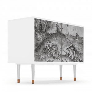Sideboard - STORYZ - BS4 Big Fish Eat Little - White