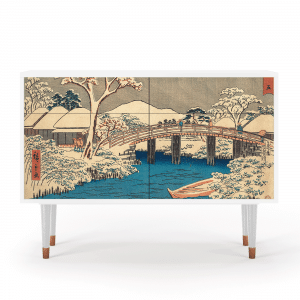 Sideboard - STORYZ - BS4 Katabira River - White