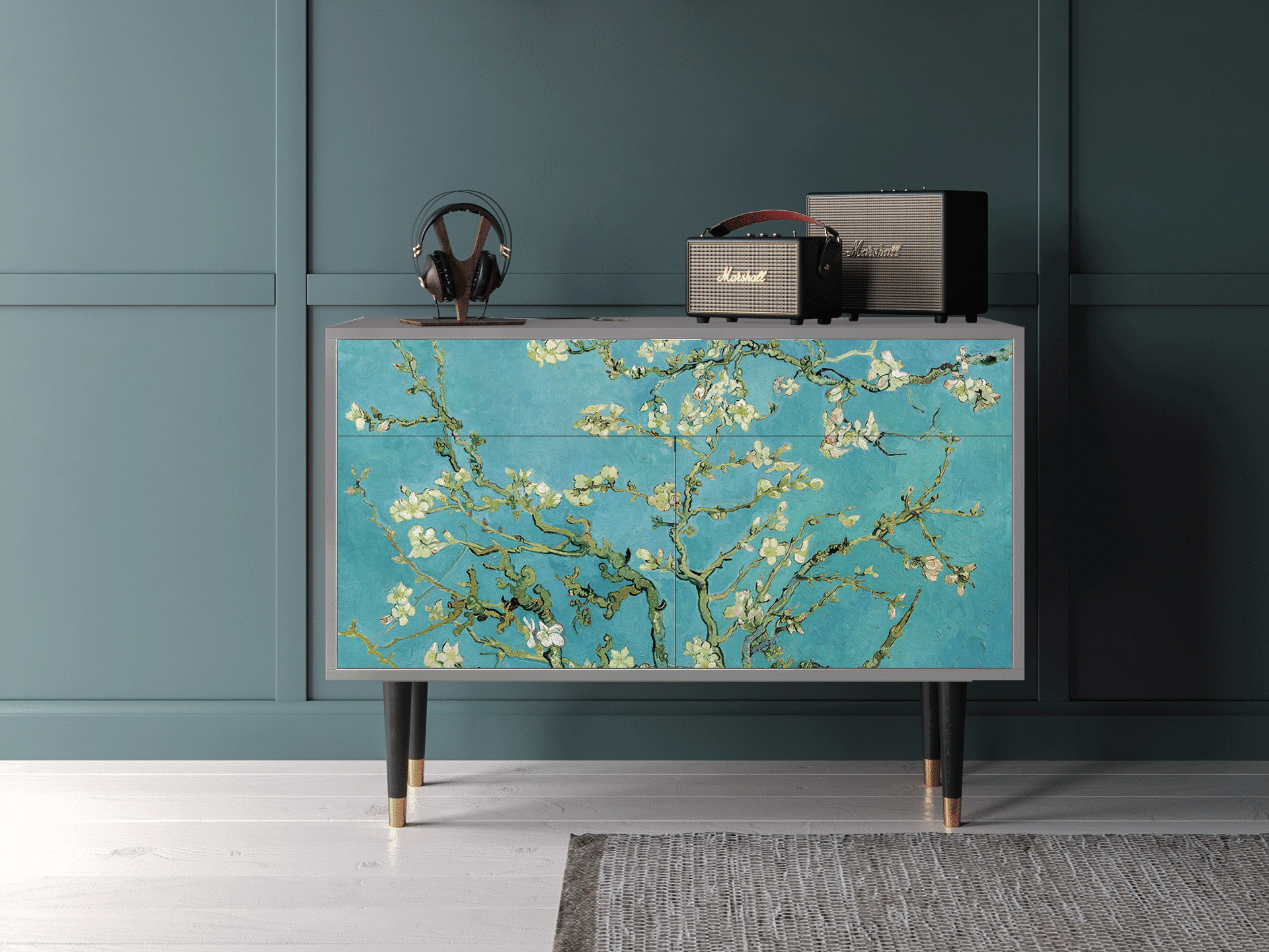 Sideboard - STORYZ - BS4 Almond Blossom - Grey Sideboard - STORYZ - BS4 Almond Blossom - Grey