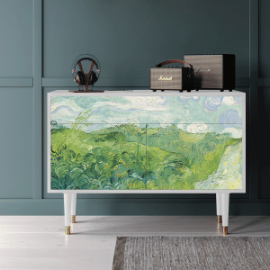 Sideboard - STORYZ - BS4 Green Wheat Fields - White