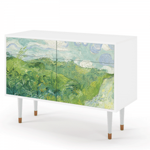 Sideboard - STORYZ - BS4 Green Wheat Fields - White