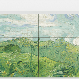 Sideboard - STORYZ - BS4 Green Wheat Fields - White