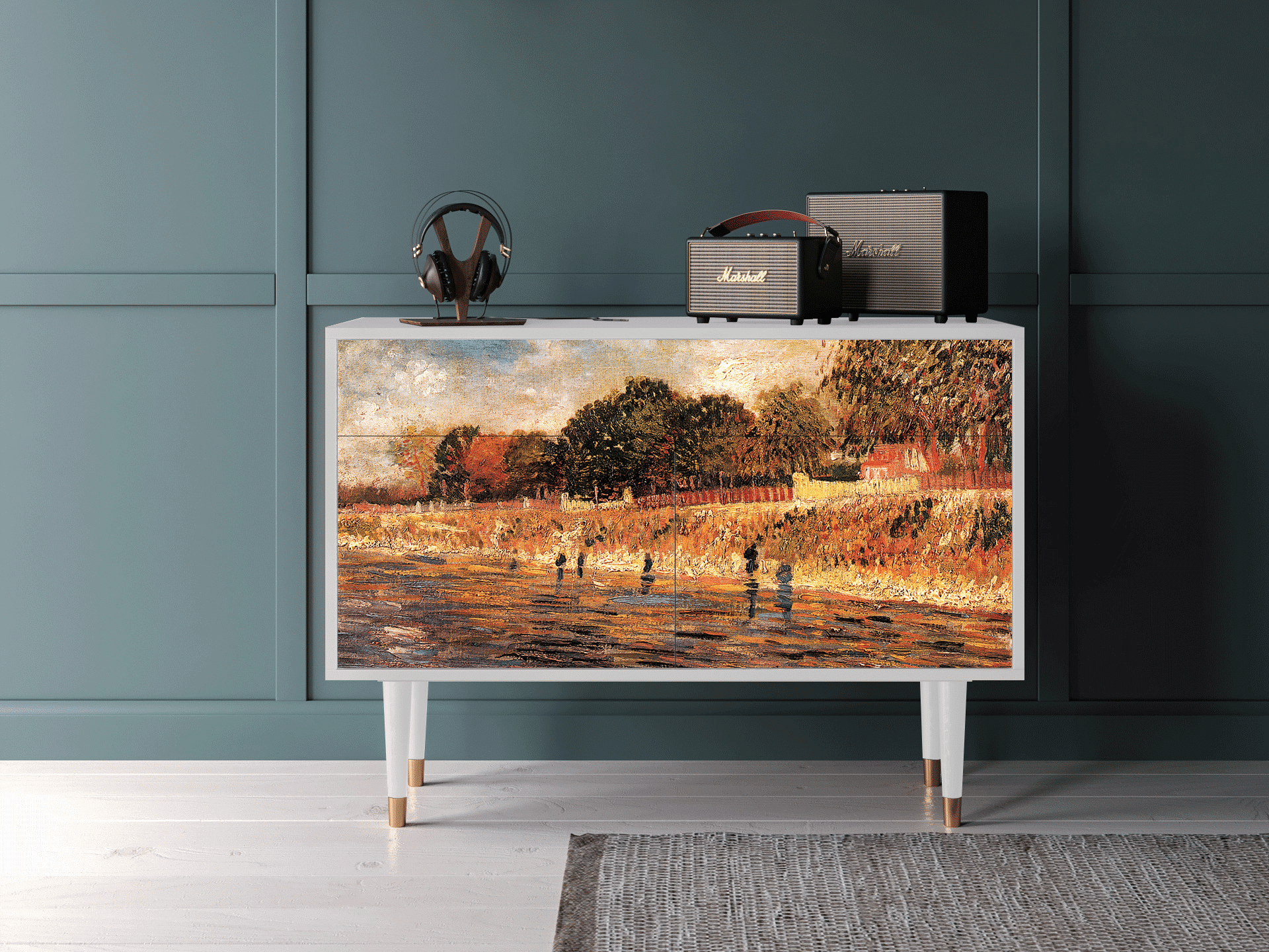 Sideboard - STORYZ - BS4 The Banks - White Sideboard - STORYZ - BS4 The Banks - White