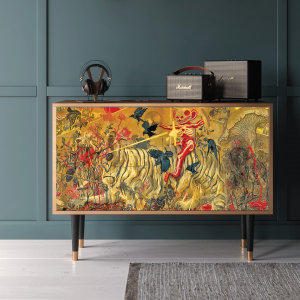 Sideboard - STORYZ - BS4 Blood by James Jean - Walnut