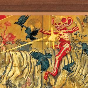 Sideboard - STORYZ - BS4 Blood by James Jean - Walnut