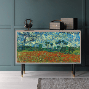 Sideboard - STORYZ - BS4 Poppy field by van Gogh - Latte