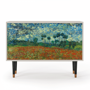 Sideboard - STORYZ - BS4 Poppy field by van Gogh - Sand