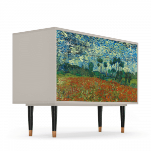 Sideboard - STORYZ - BS4 Poppy field by van Gogh - Sand
