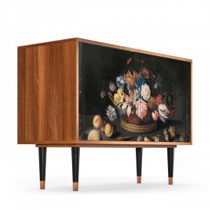 Sideboard - STORYZ - BS4 Still Life with Flowers - Walnut
