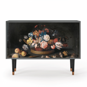 Sideboard - STORYZ - BS4 Still Life with Flowers - Antracite