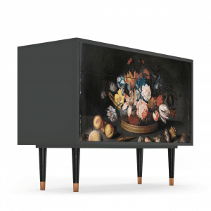 Sideboard - STORYZ - BS4 Still Life with Flowers - Antracite