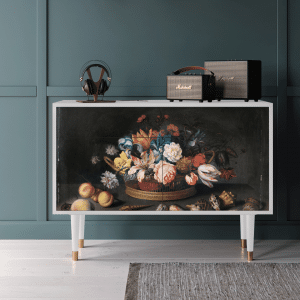 Sideboard - STORYZ - BS4 Still Life with Flowers - White
