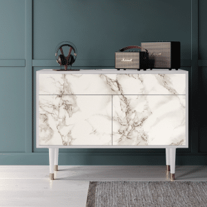 Sideboard - STORYZ - BS4 Milk Marble - White