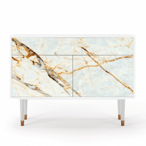 Sideboard - STORYZ - BS4 Sandy Marble - White
