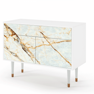 Sideboard - STORYZ - BS4 Sandy Marble - White