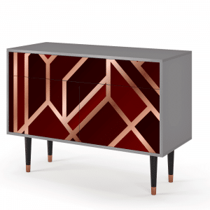 Sideboard - STORYZ - BS4 Velvet 1920's - Grey