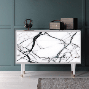 Sideboard - STORYZ - BS4 Raven Marble - White