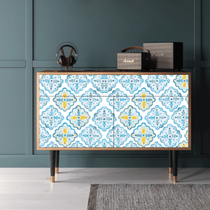 Sideboard - STORYZ - BS4 Portugese tiles - Walnut